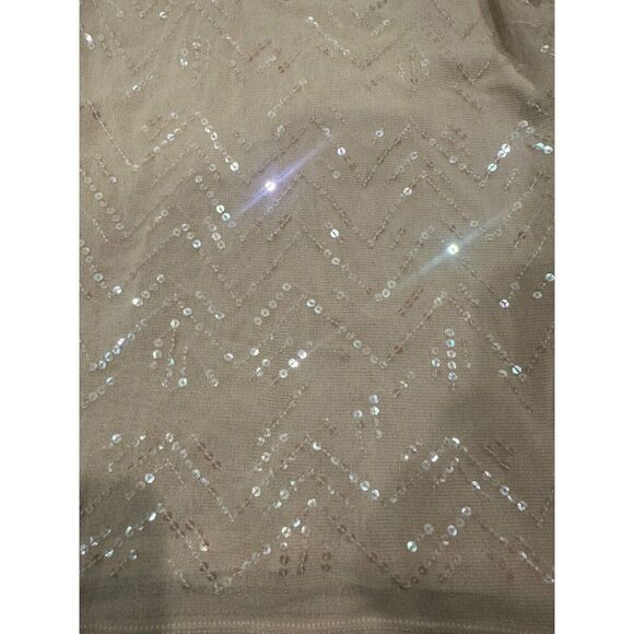 VTG The Limited Y2K V-neck Sequin Tank Small - Picture 2 of 4